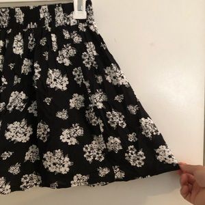 Flowy skirt.
